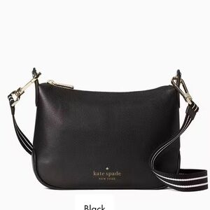 Kate Spade Black Leather Crossbody Bag
